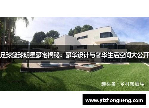 足球篮球明星豪宅揭秘：豪华设计与奢华生活空间大公开