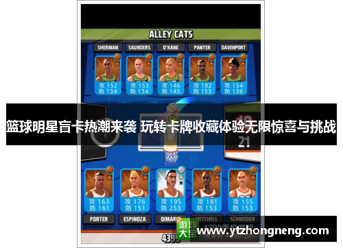 篮球明星盲卡热潮来袭 玩转卡牌收藏体验无限惊喜与挑战